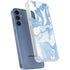 Blue Marbling Galaxy A35 5G Clear Case